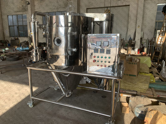 9KW 5kg/HのKonjac小麦粉のための遠心噴霧乾燥器