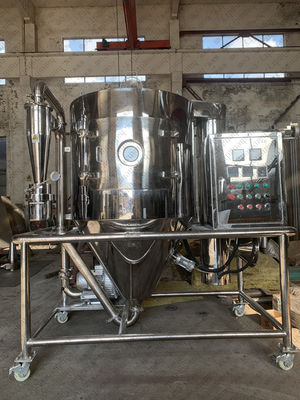 9KW 5kg/HのKonjac小麦粉のための遠心噴霧乾燥器