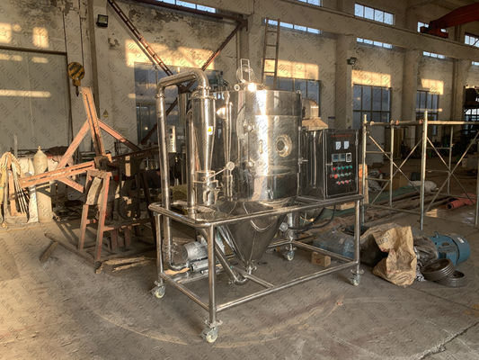 9KW 5kg/HのKonjac小麦粉のための遠心噴霧乾燥器